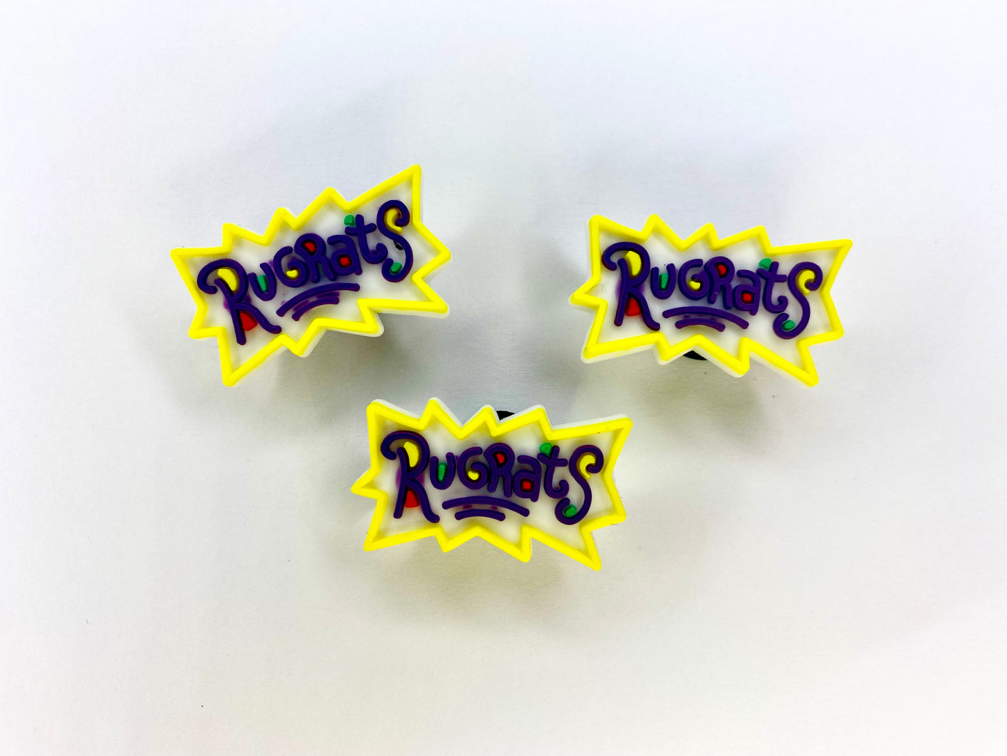 Rugrats Logo Croc Charm