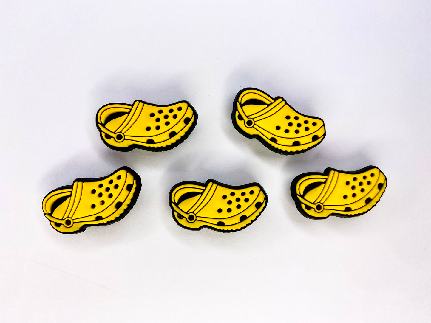 Yellow Shoe Croc Charm