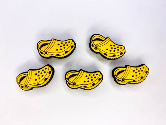 Yellow Shoe Croc Charm