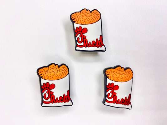 Chick-fil-A Fries Bag Croc Charm