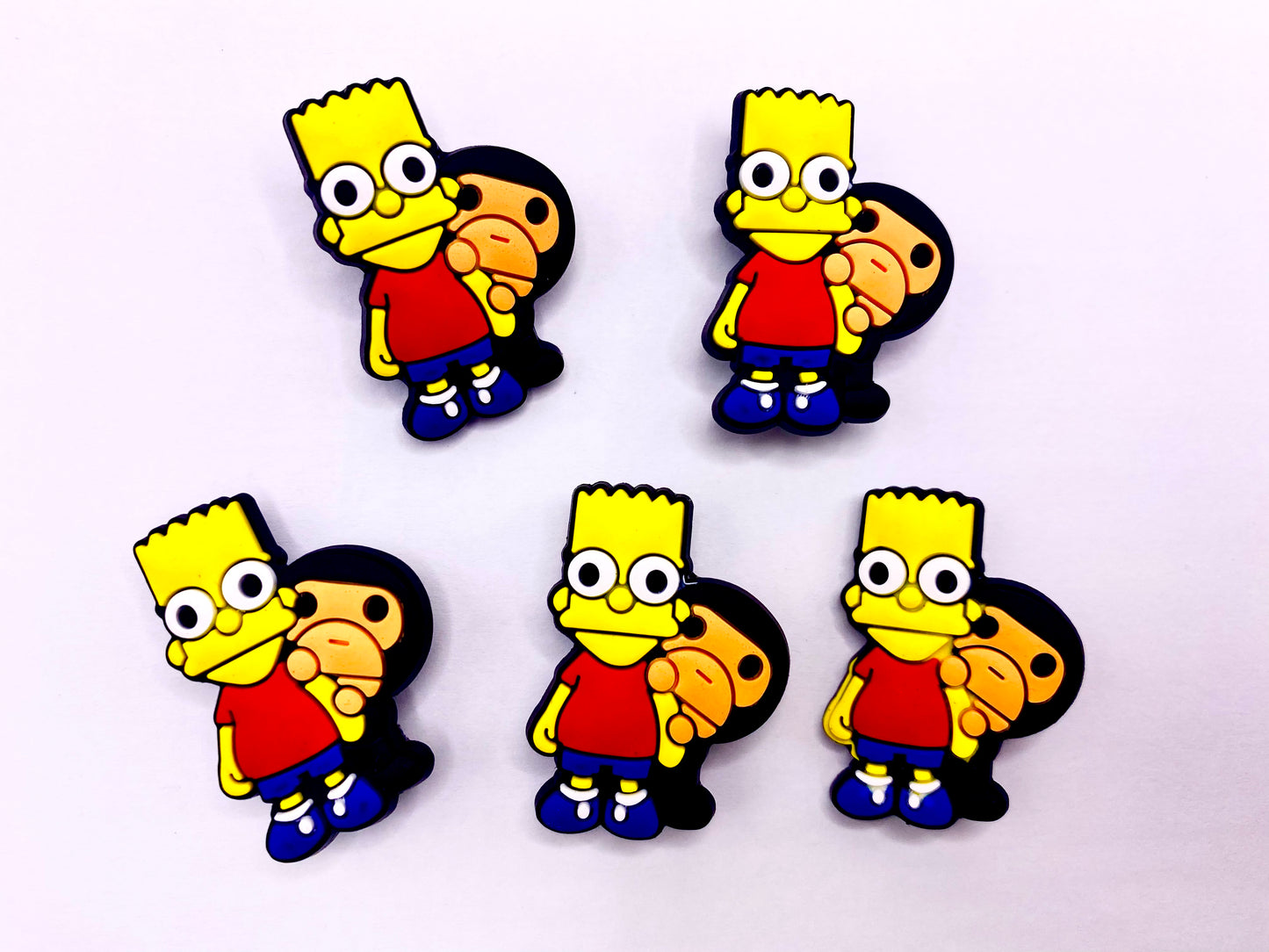 Simpson Kaws Croc Charm