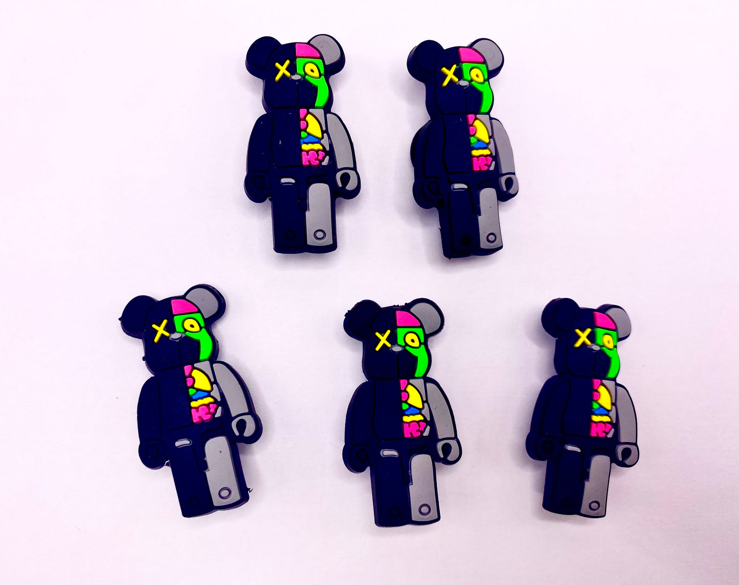 Kaws Robot Croc Charm